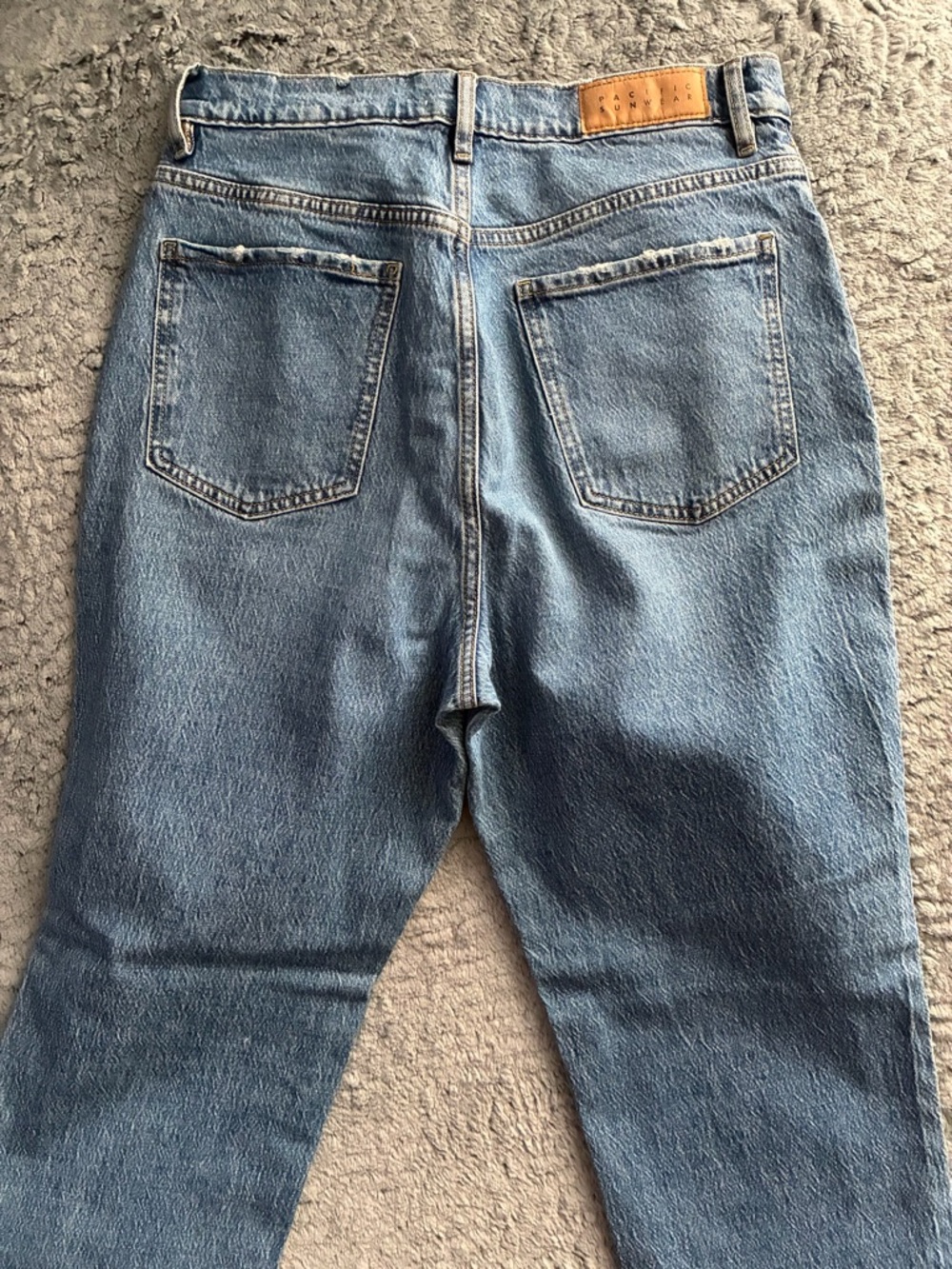 PacSun Light Blue Button-Fly Denim Jeans - Picture 5 of 7